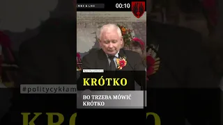 Krótko bo trzeba mówić krótko - Jarosław Kaczyński - Dożynki Województwa Łódzkiego w Paradyżu