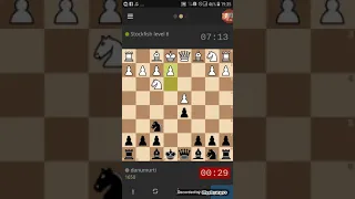 My EPIC winning against stockfish level 6 on lichess, WITHOUT ANY "PROPOSE TAKE BACK" AT ALL!