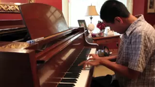 Kuha'o blind piano prodigy plays Dubstep Ellie Goulding Lights, Bassnectar Remix