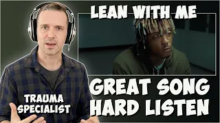 Trauma Specialist REACTS to Juice Wrld Lean With Me - My favourite Juice Wrld track yet