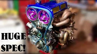 I OVERNIGHTED PARTS FROM JAPAN!! Evo V 2.3 Stroker Engine Is Built