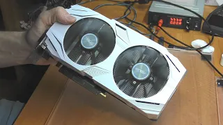 Видеокарта Asus GTX 1060 | Нет изображения / Не определяется (РЕМОНТ)