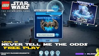 Lego Star Wars The Skywalker Saga: Lvl 23 Never Tell Me The Odds FREE PLAY - HTG