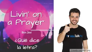 Aprende INGLÉS con LIVIN' ON A PRAYER by Bon Jovi