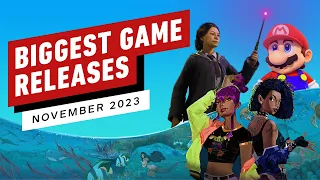 The Biggest Game Releases of November 2023