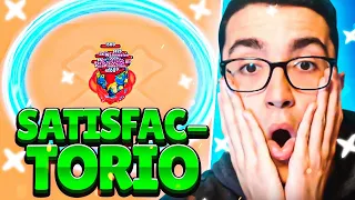 REACCIONANDO a los MOMENTOS MÁS SATISFACTORIOS de BRAWL STARS😳