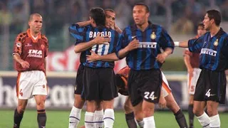 Roma-Inter 4:5, 1998/99 - TGR3 (doppietta di Iván Zamorano & Ronaldo)