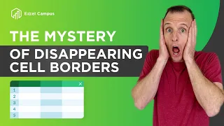 Excel Reports: Disappearing Borders