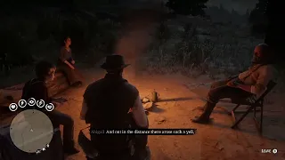 RDR2 Abigail Jack & Uncle sing Hellbound Train around the campfire