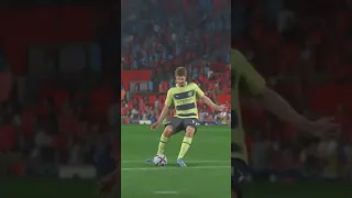 De Bruyne free kick - FIFA 23 #shorts