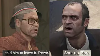 Trevor & Ron Being Good Ol' Work Buddies