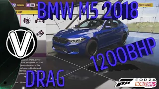 Forza Horizon 5 | 2018 BMW M5 Drag Build And Tune *SLEEPER* (Forza Horizon 5 Guides)