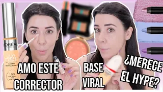 NUEVO CORRECTOR LOREAL, Base VIRAL ¿Será BUENA?, SOMBRAS duran TODO el DÍA | ESTOY SIN PALABRAS