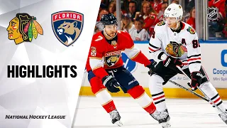 NHL Highlights | Blackhawks @ Panthers 2/29/20