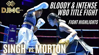 WBO TITLE FIGHT | Casey "Lady Hawaiian Punch" Morton vs. Urvashi Singh | FIGHT HIGHLIGHTS