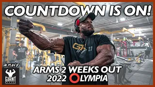 COUNTDOWN IS ⭕️N! | Arm Day 2 Weeks Our From The 2022 Olympia