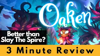 Oaken Game Review In 3 Minutes - Turn Based Roguelike Deckbuilder