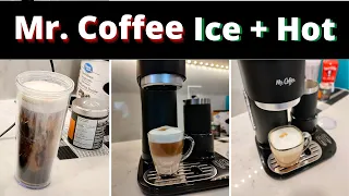 Mr. Coffee 4-in-1 Latte Iced + Hot Coffee Maker | Full Review and Demo
