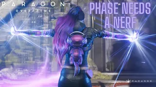 It's time for a NERF! Phase Support (QB match) Paragon: The Overprime