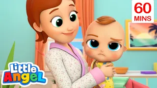 Stay Healthy (Don't Get Sick) - Little Angel | Kids Cartoons & Nursery Rhymes | Moonbug Kids