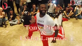 KIZOMBA OPEN 2018 : TONY PIRATA & LYDIA LAPRADE -semba demo