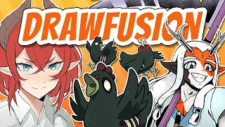 DRAWFUSION: 5 Artists VS 1 Prompt