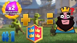 Az Eddigi Legizgalmasabb Játékmód! | 2v2 Double Elixir Draft Challenge #1 | Clash Royale Magyarul