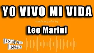 Leo Marini - Yo Vivo Mi Vida (Versión Karaoke)