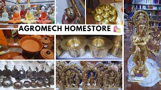 Agromech super summer sale|50%off on steel items|Wonderful collection on brass idols and cookware