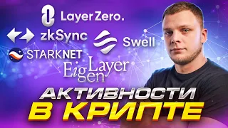 Не поздно ли делать Layer Zero и ZkSync? Разбираю активности в крипте на своем примере.