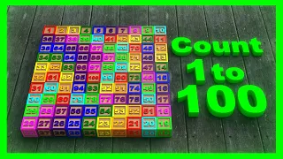 Number song 1-100 counting for kids 1 to 100 | CzyWieszJak