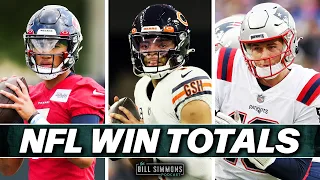 Alarming NFL Win Totals With Michael Lombardi | The Bill Simmons Podcast