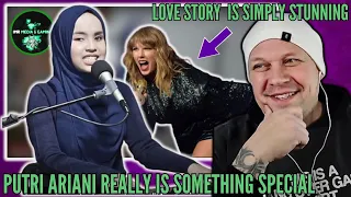 PUTRI ARIANI Singing TAYLOR SWIFTS Love Story Is Simply BEAUTIFUL [ Reaction ] | UK 🇬🇧