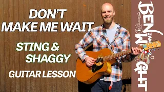 Don't Make Me Wait - Sting - Guitar Lesson