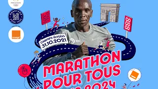 Eliud Kipchoge  2024 Paris Marathon Pour Tous