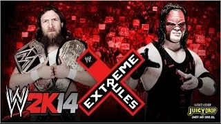 WWE Extreme Rules 2014: Daniel Bryan vs Kane (WWE 2K14) w/ Commentary