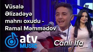 Vüsalə Əlizadəyə mahnı oxudu - Ramal Məmmədov - Hardadı Yarım  CANLI İFA  (7 Canlı)