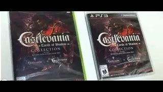 Unboxing Castlevania Lords of Shadow Collection PS3 Xbox 360