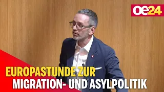 Kickl | Europastunde zur Migration- und Asylpolitik