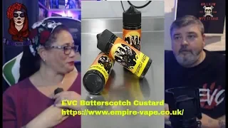 EVC Butterscotch custard Review #empirevapeco #hiphopjuice