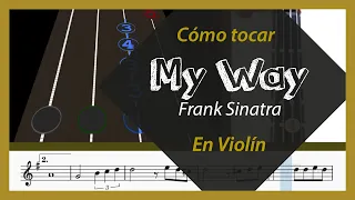 Cómo tocar "My Way" en Violin | Play along