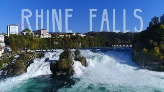 Rhine Falls - Europe's biggest waterfall [4K/Drone]