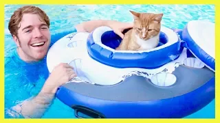 TRYING CRAZY POOL TOYS