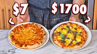 $7 Vs. $1700 Pizza