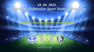 FK Željezničar Sport Team - OFK Spartak 2013 0-0 25.04.2022 - pretpioniri 2009/2010