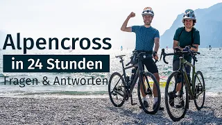 Q&A: Lohnt sich ein 24H Alpencross (München - Gardasee)? Ernährung, Equipment, Fazit