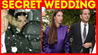 ANDREA AND TATIANA CASIRAGHI'S SECRET WEDDING, WHAT IT WAS LIKE.