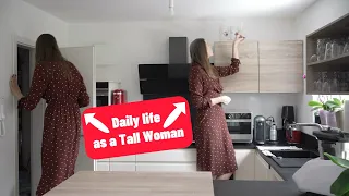 Towering Troubles: A Tall Woman’s Daily Kitchen Struggles