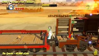 The Lego Movie Videogame: Level 5 Escape from Flatbush - STORY Walkthrough - HTG