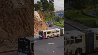 EX SF Muni Neoplan 6411 in Guatemala City as Transurbano